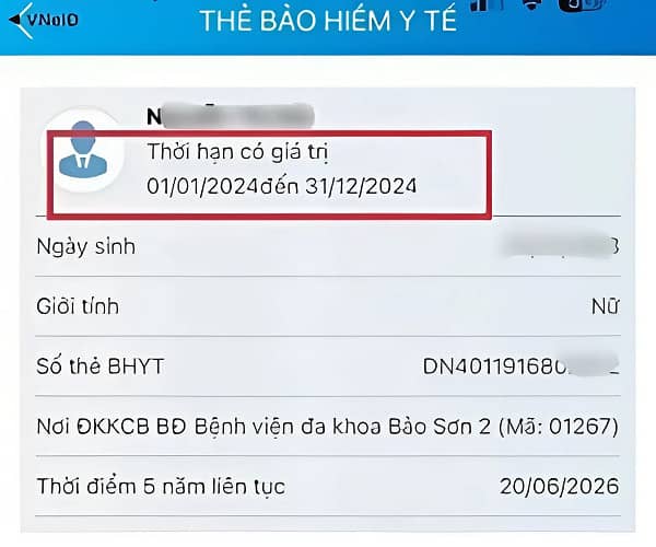 2 cách tra cứu thời hạn sử dụng thẻ BHYT 4 Tra cứu thời hạn thẻ BHYT