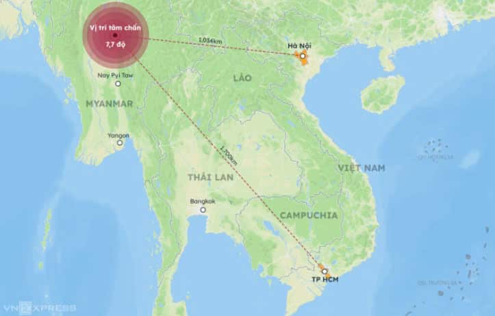 động đất